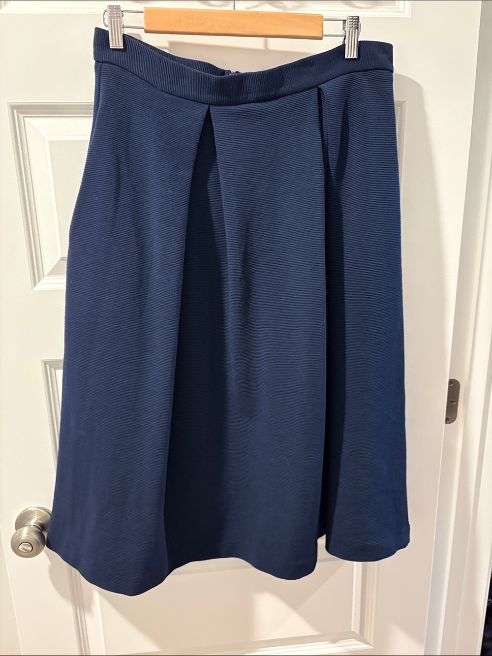 Boden Navy A-Line Skirt